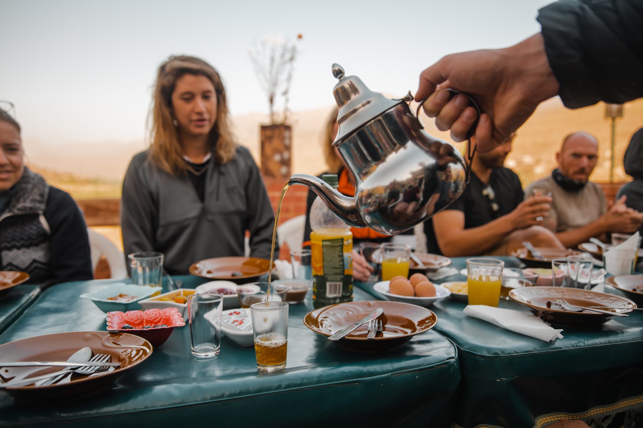 Tradition berbère dans l'atlas au maroc