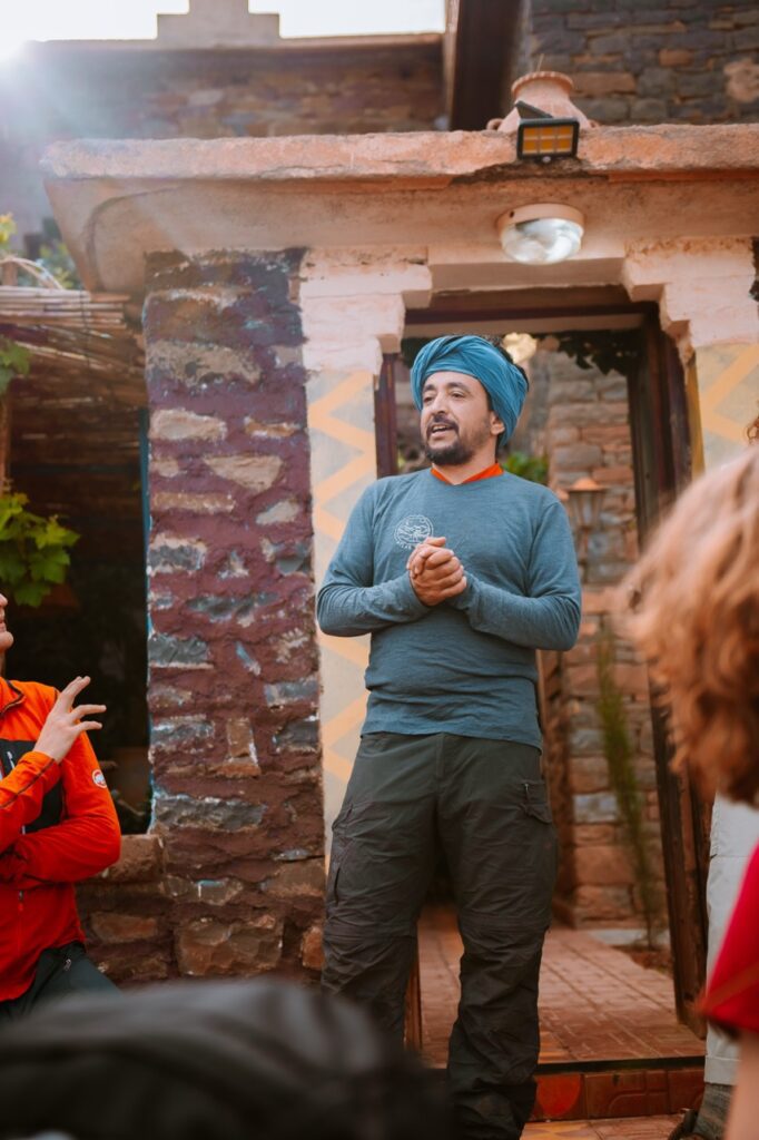 Guide local au maroc dans l'atlas